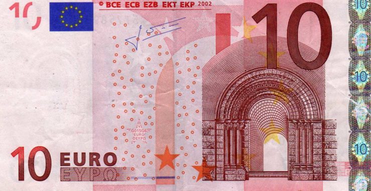 поддельные евро